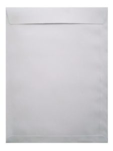 envelope papel branco